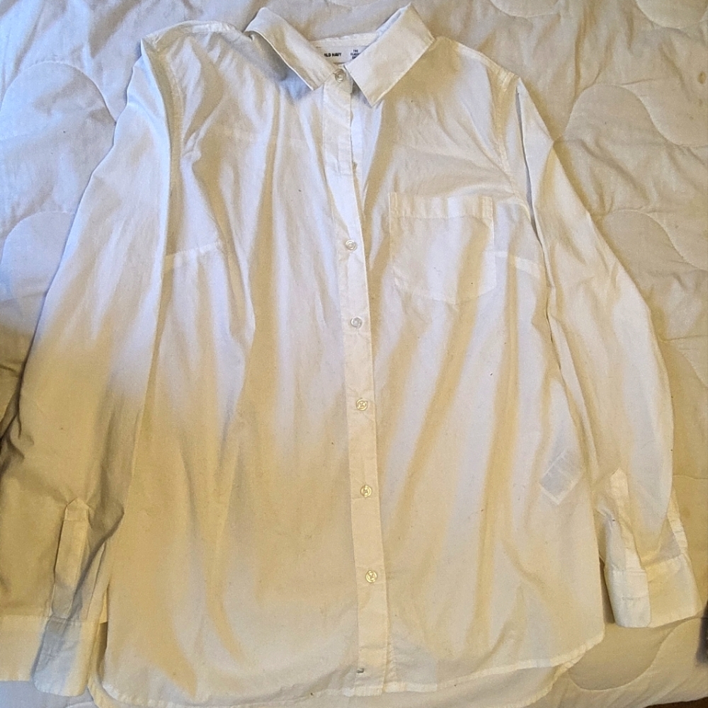 White Collar Shirt